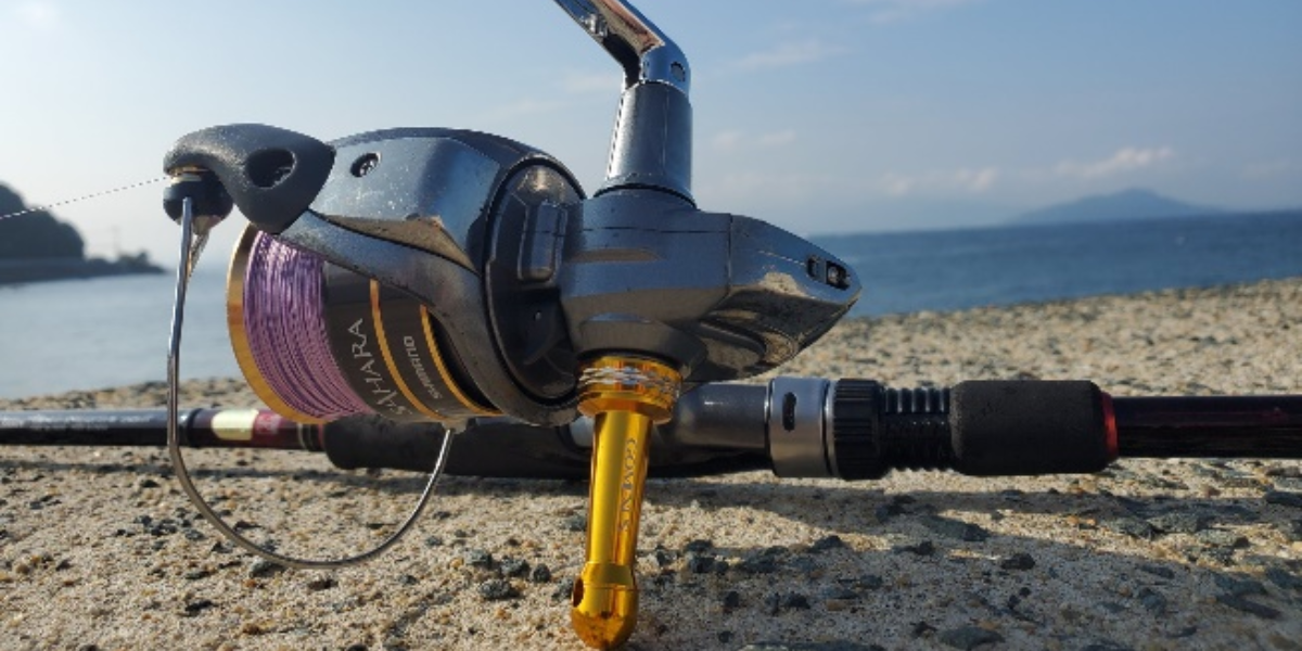 サハラに超格安リールスタンドをカスタム!