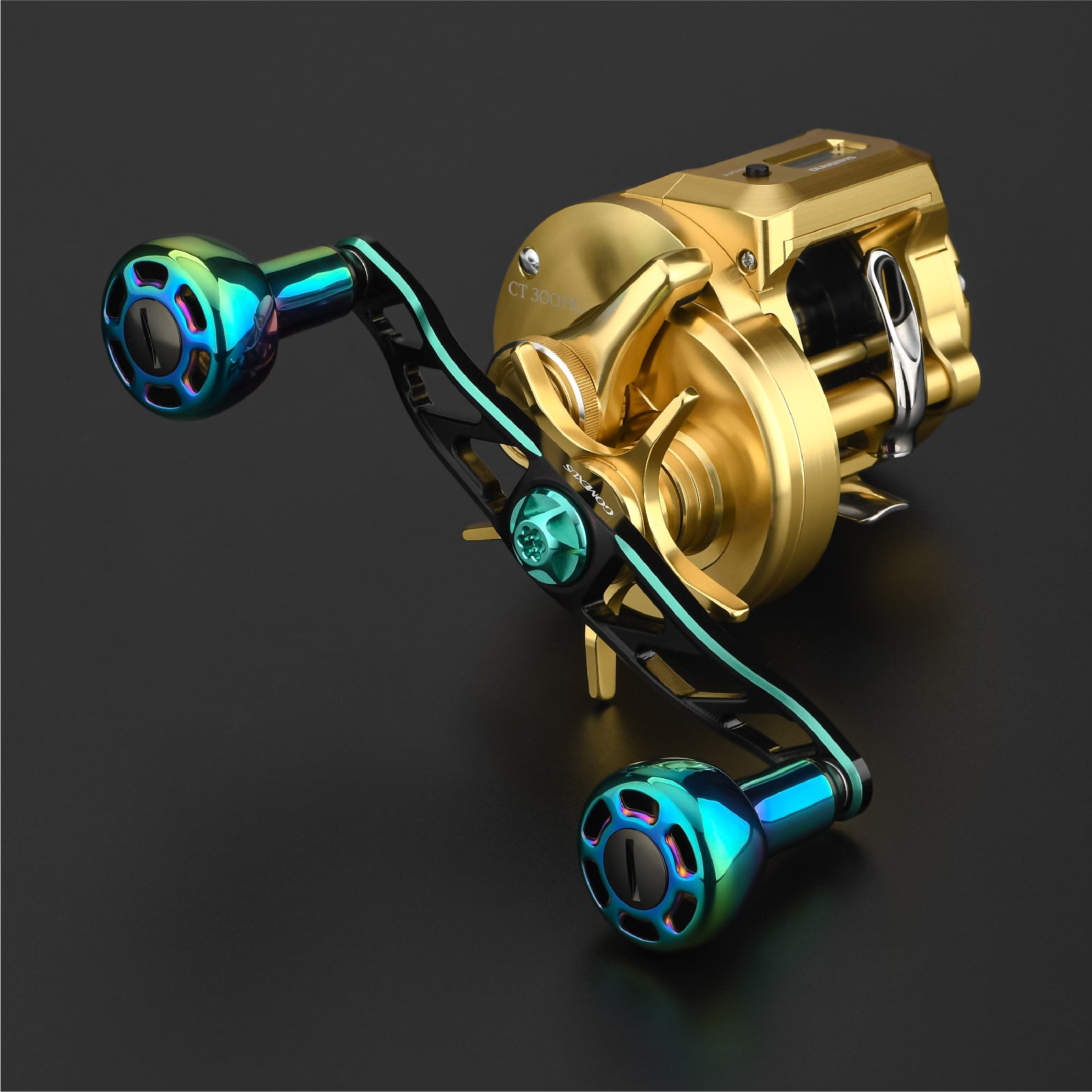 CH-T30-SP 超々ジュラルミン製ハンドル チタン製ノブ 120mm 数量限定