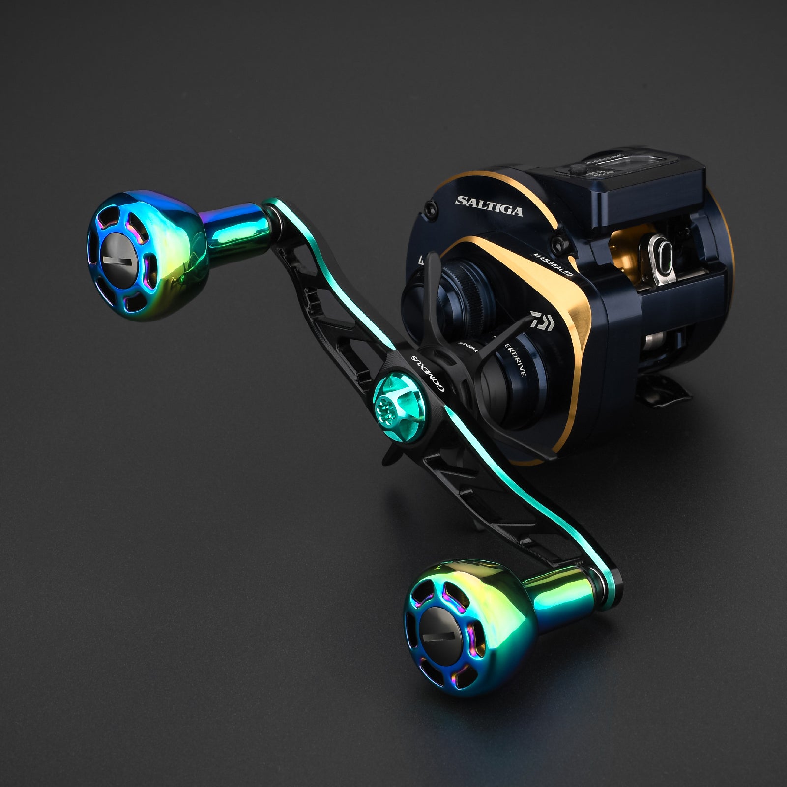 CH-T30-SP 超々ジュラルミン製ハンドル チタン製ノブ 120mm 数量限定