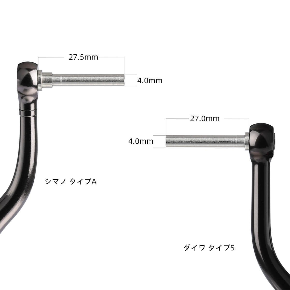 A20 ハンドルノブ TypeA/TypeS アルミ製 20mm