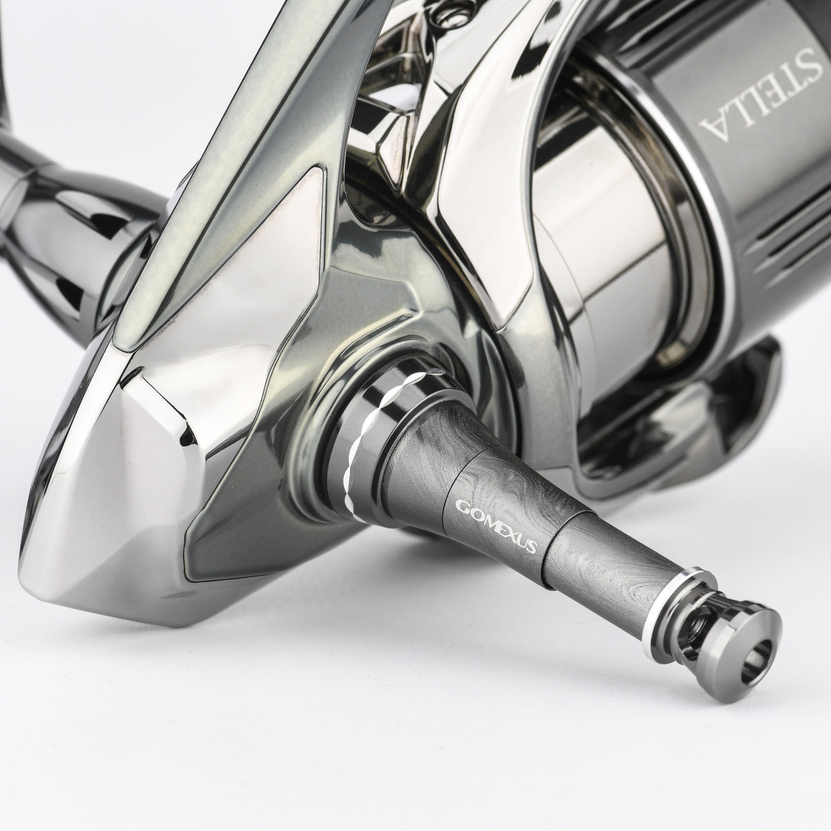 リールスタンド  R-EVO 42mm/47.5mm  折り畳み可能  彫刻バージョン  フック掛けステラ向け
