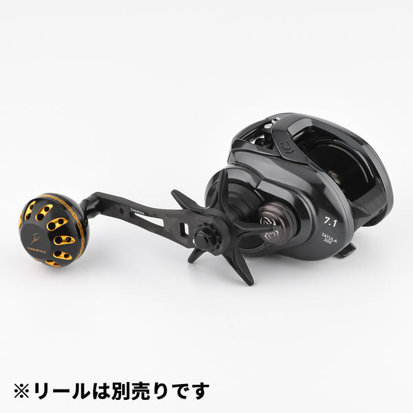 CL-A　鍛造カーボン製ハンドル　アルミ製ハンドルノブ付き　65-75ｍｍ