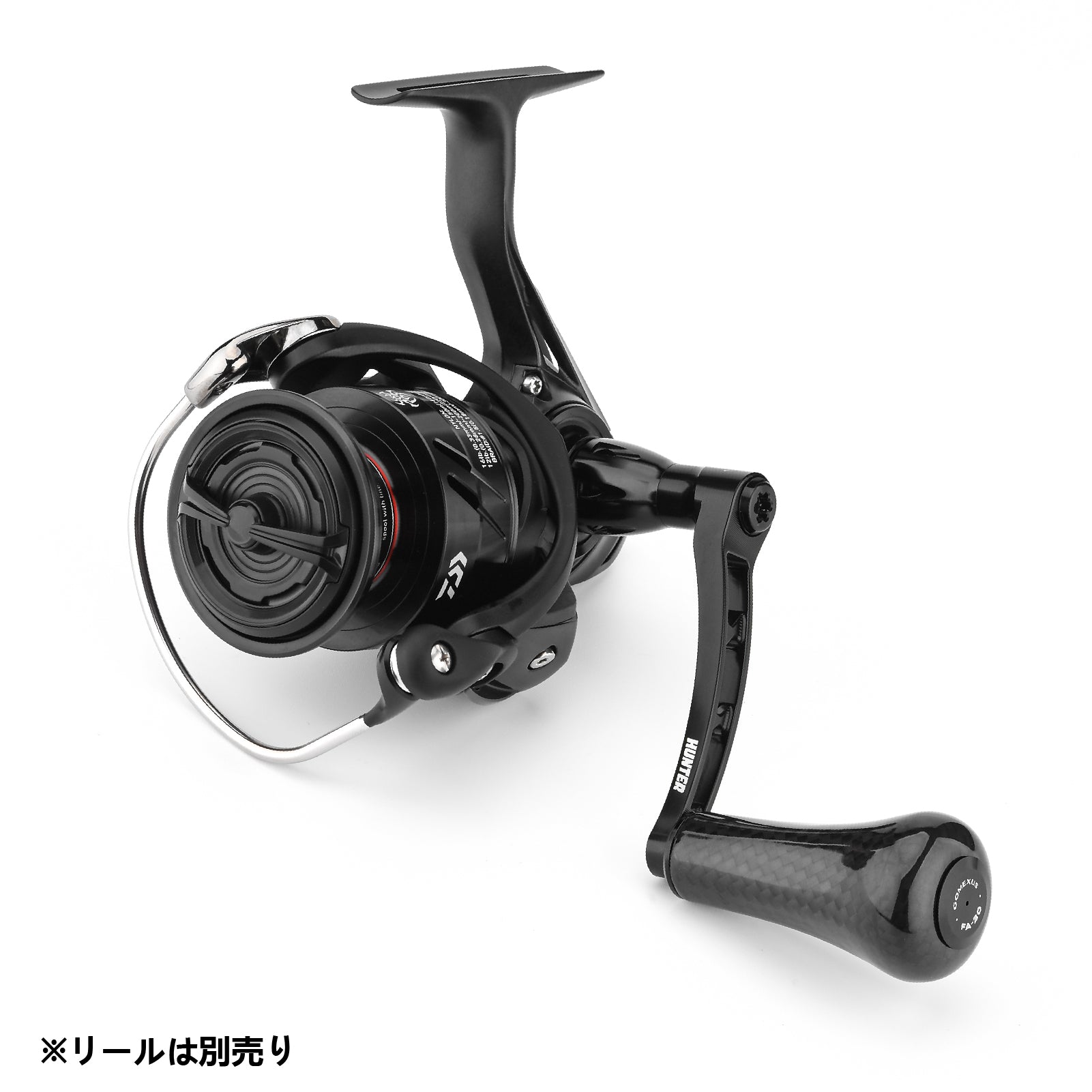 CJ-FA30　超々ジュラルミン製ハンドル　カーボン製ノブ付き　68mm