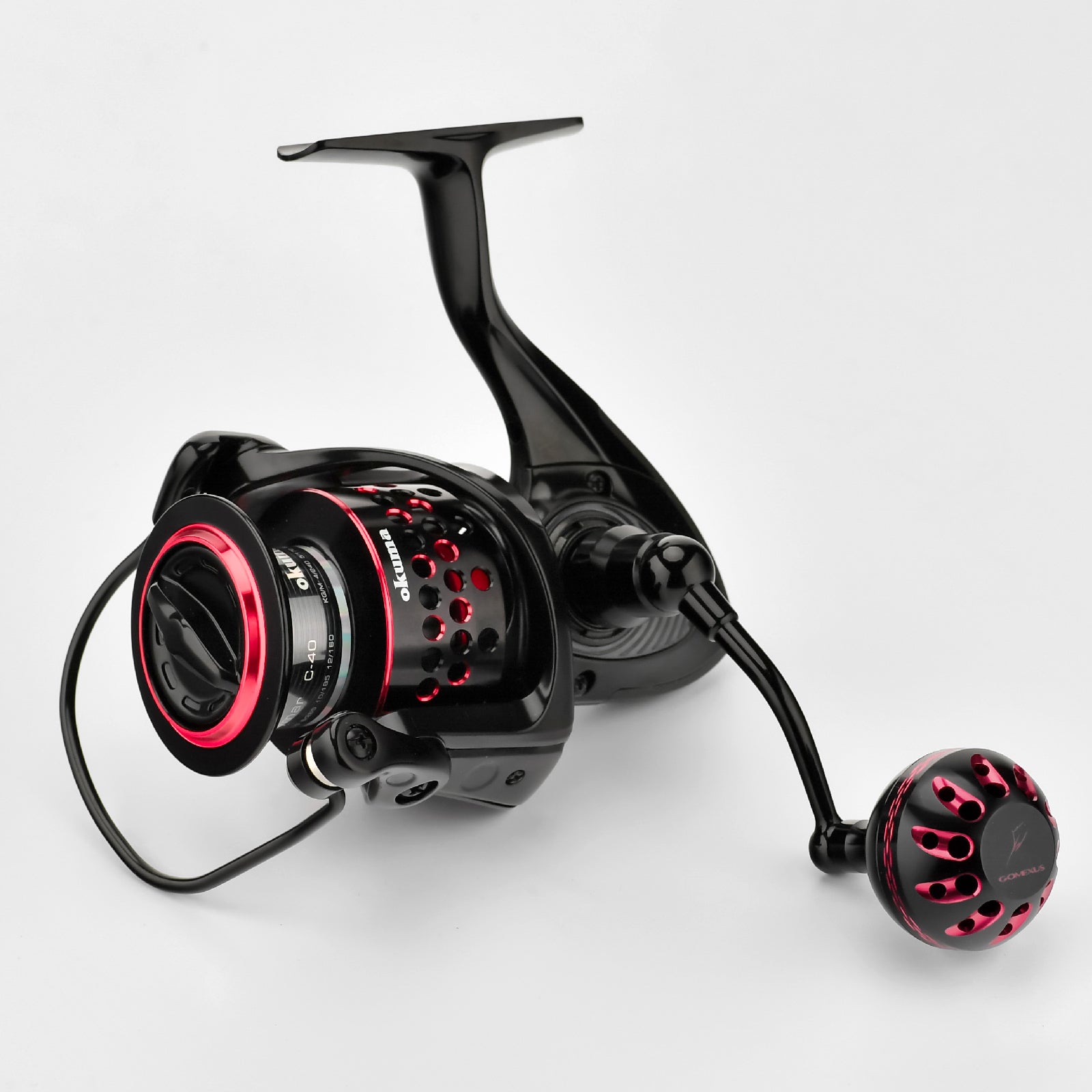 CJT-K35　共回り式　シングルハンドル　アルミ製ノブ付き　57mm